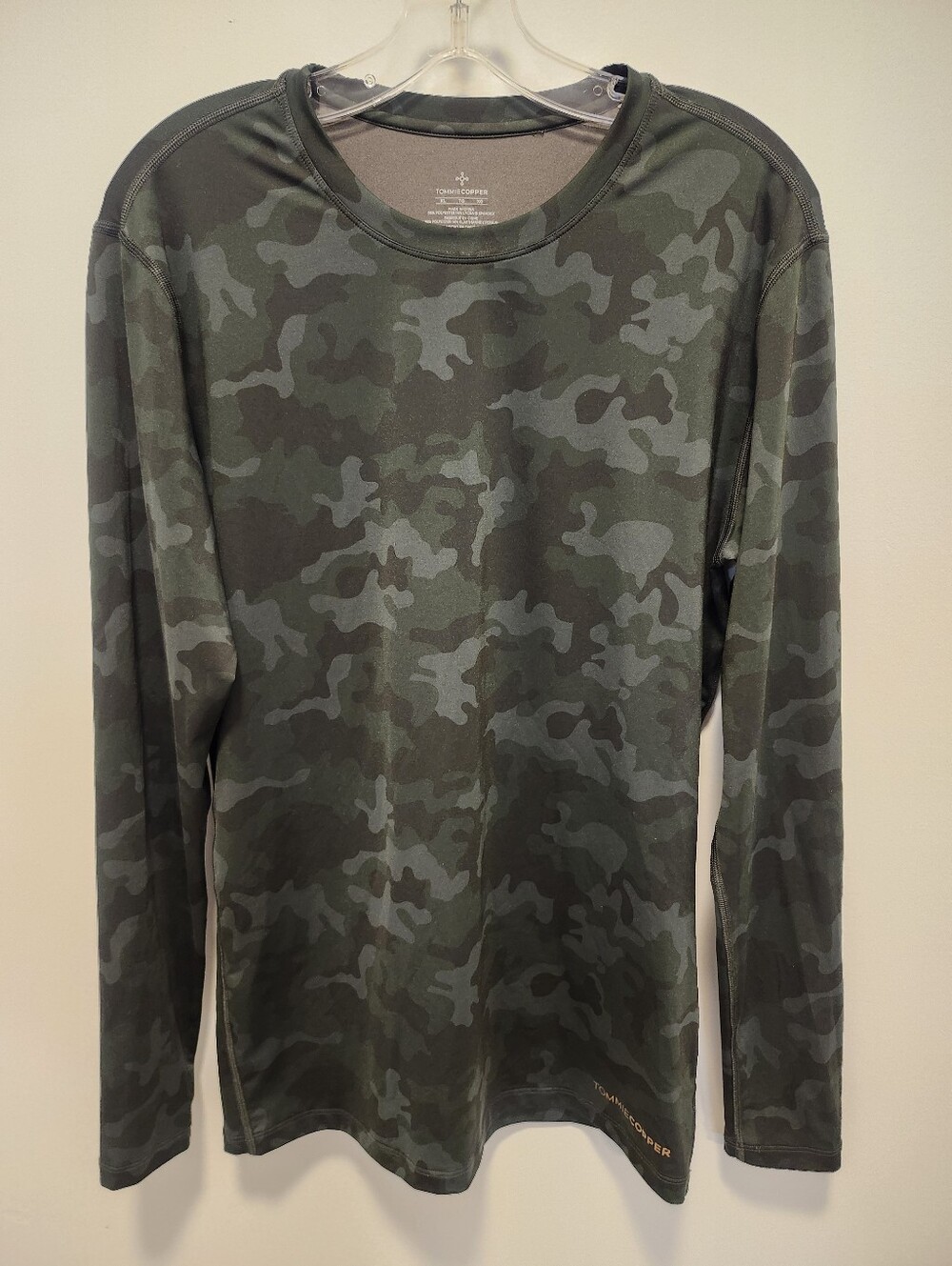 Tommie Copper Green Camo Performance Long-Sleeve Tee Men's XL